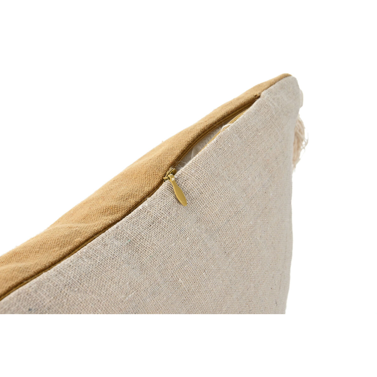 Almofada Home ESPRIT Mostarda 45 x 15 x 45 cm